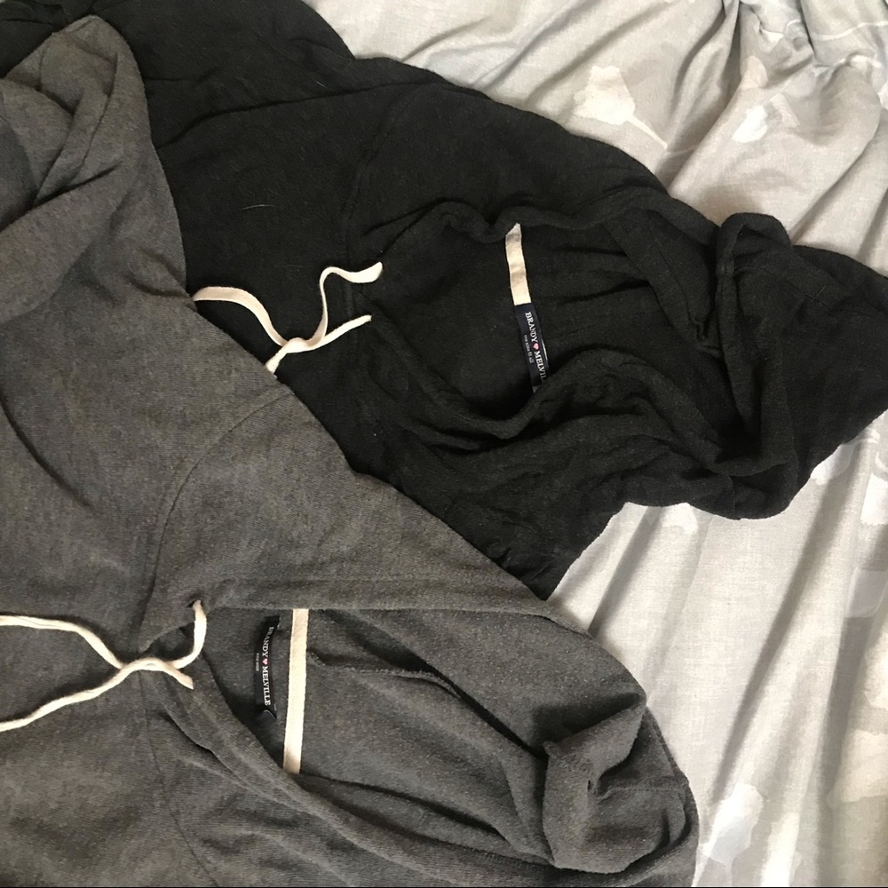 Brandy Melville 2 for 22 deal grey sweatshirts